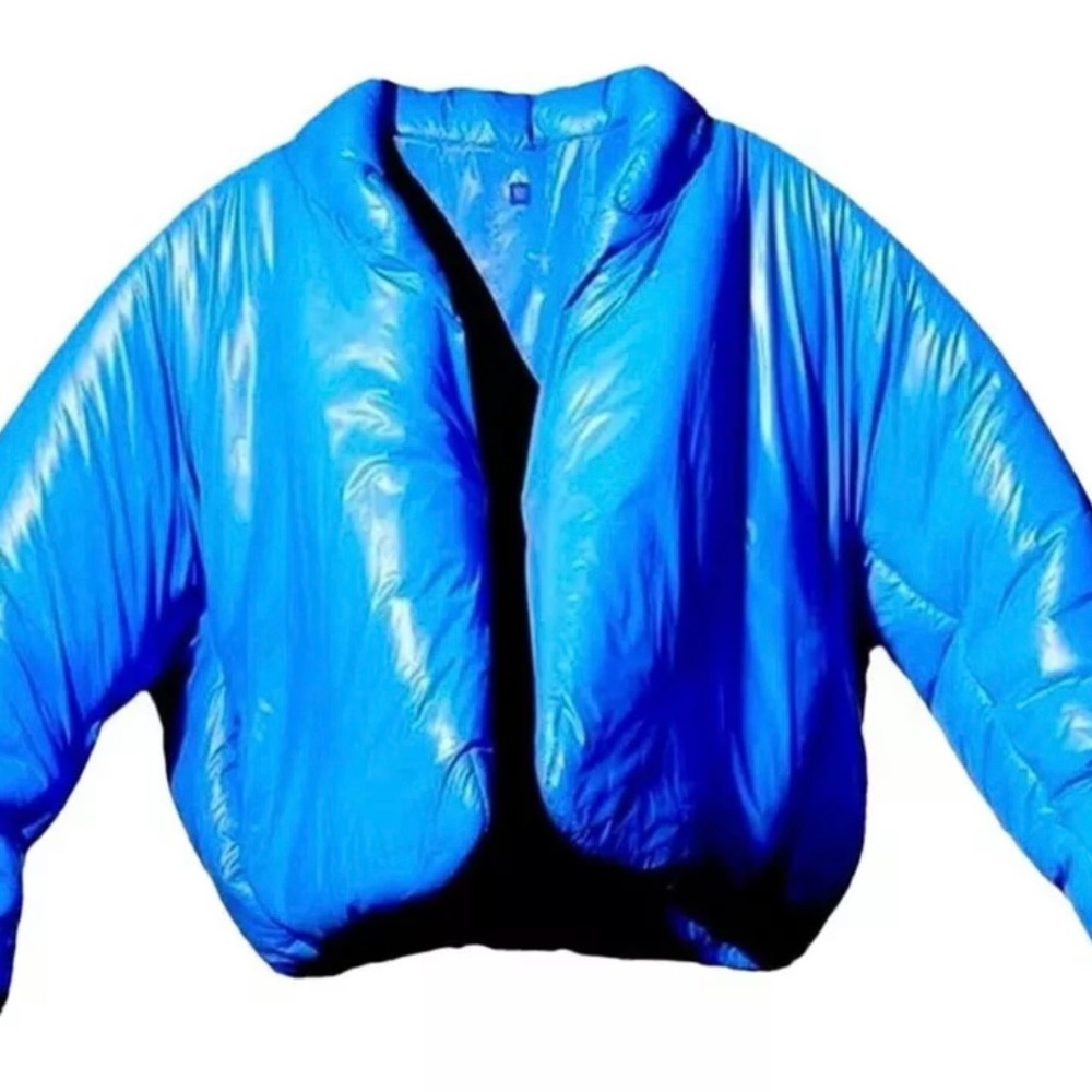 Yeezy x GAP blue round puffer jacket men's size XL Yeezy